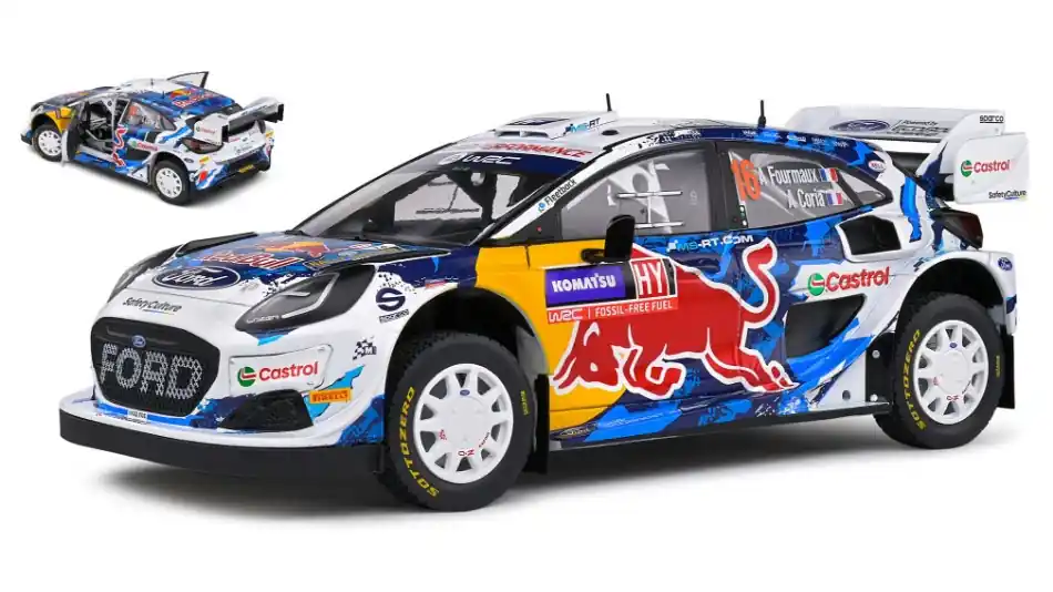 Bestseller Ford Puma Rally1 n.16 Rally Sweden 2024 A. Fourmaux - A. Coria