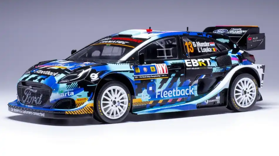 Ford Puma WRC n.13 Central European Rally 2023 G. Munster - L. Luka Ne maradj le