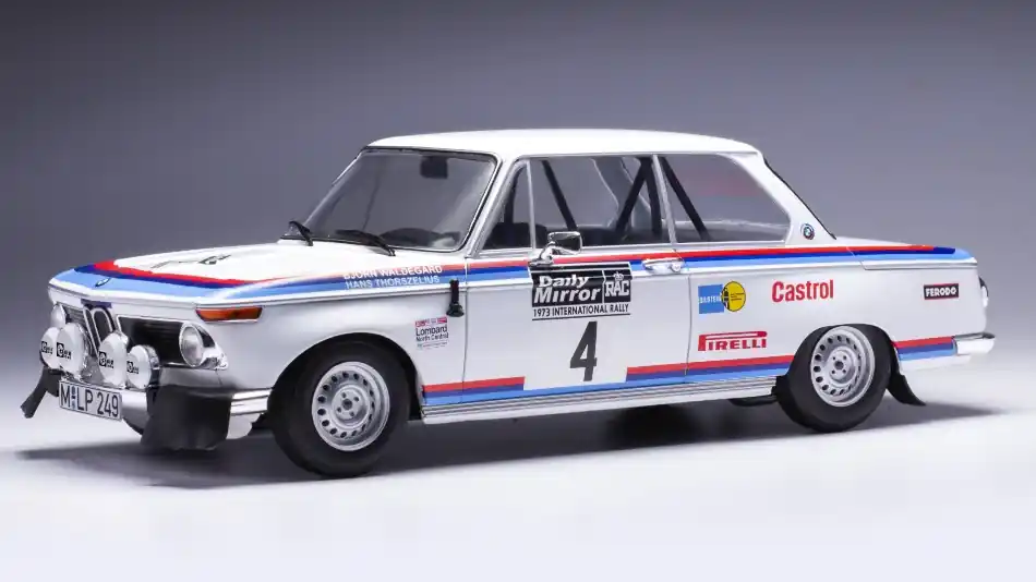 Biztonságos vásárlás BMW 2002 n.4 RAC Rally 1973 B. Waldegaard - H. Thorszelius