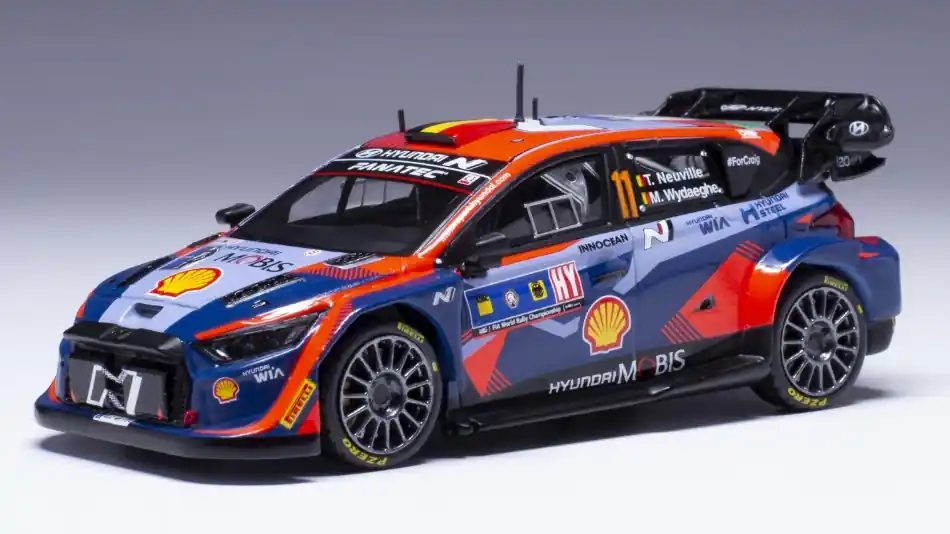 Hyundai i20 N WRC n.11 Central European Rally 2023 T. Neuville - M. Wydaeghe Csak ma