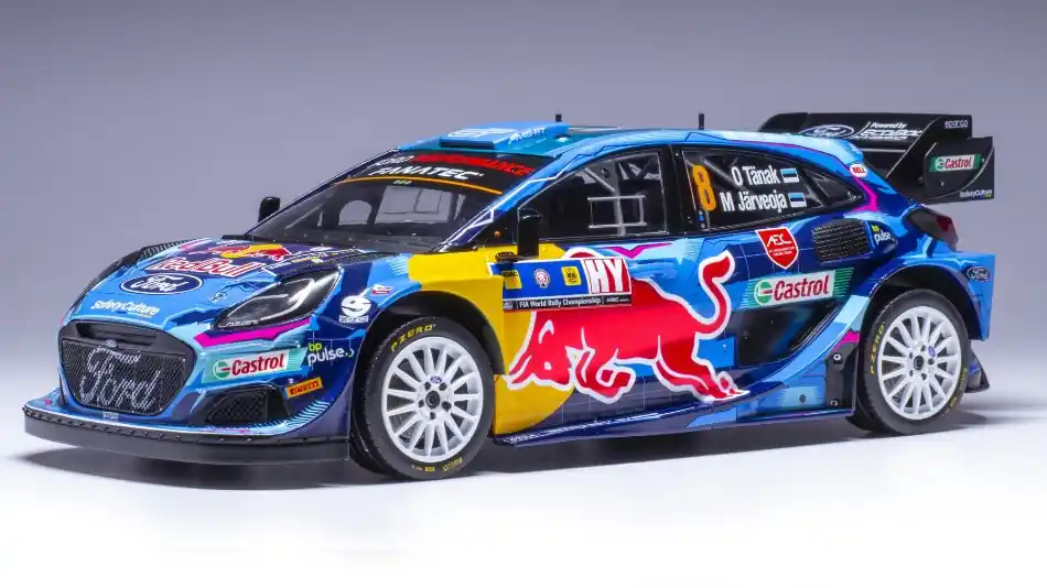 Ne maradj le Ford Puma WRC n.8 Central European Rally 2023 O. Tanak - M. Jarveoja