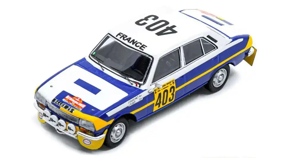 Peugeot 504 n.403 Codasur rally 1979 J. Guichet - J. Todt Kiárusítás