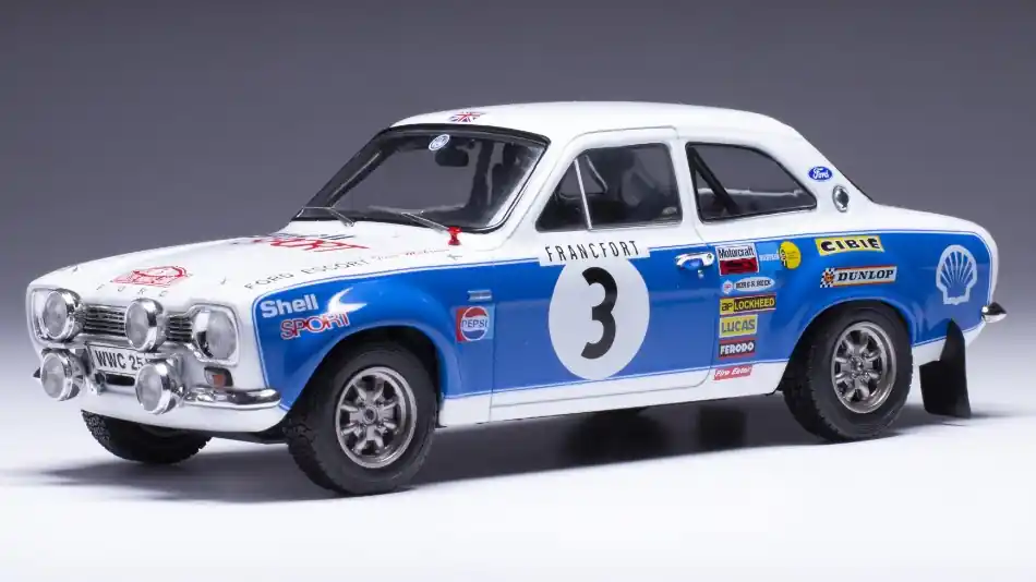 Legjobb ár Ford Escort Mk1 RS 1600 n.3 Rally Monte-Carlo 1973 T. Mäkinen - H. Liddon