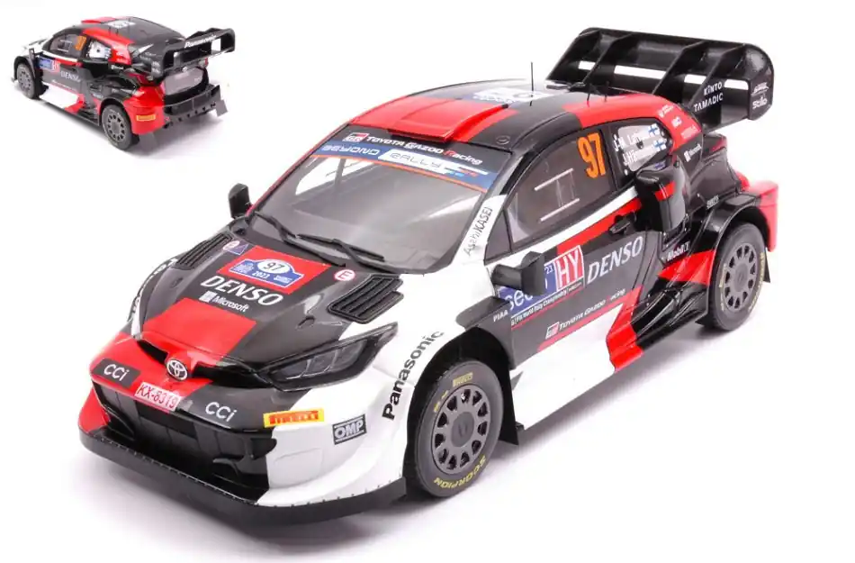 Exkluzív ajánlat Toyota Yaris GR n.97 Finland rally 2023 J-M. Latvala - J. Hanninen