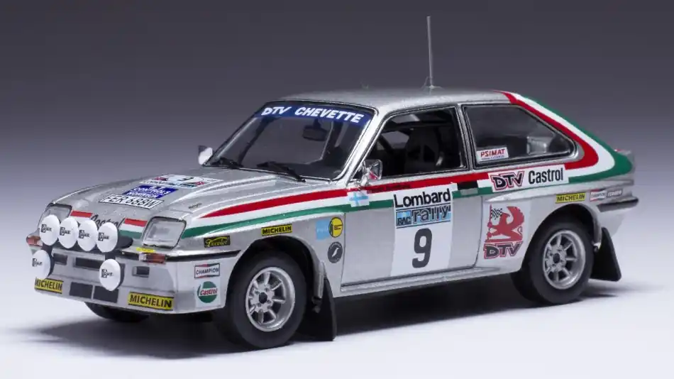 Vauxhall Chevette 2300 HSR (éjszakai) n.18 RAC rally 1980 P. Arikkala - R. Virtanen Kedvezmény