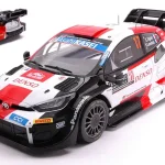 Toyota Yaris GR Hybrid n.17 Rally Monte-Carlo 2023 S. Ogier - V. Landais Gyors szállítás