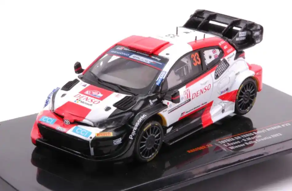 Toyota Yaris GR n.33 Rally Ypern 2022 E. Evans - S. Martin Szuper akció