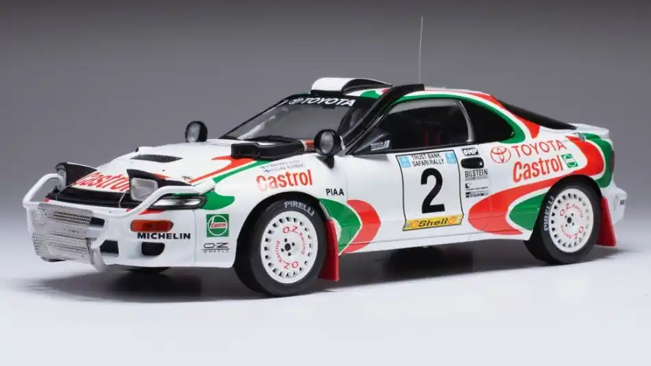 Ne maradj le Toyota Celica GT4 Turbo 4WD n.2 Safari rally 1993 A. Markku - I. Kivimaki