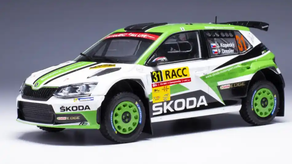 Alacsony ár Skoda Fabia R5 n.31 Rally Catalunya 2018 J. Kopecky - P. Dresler