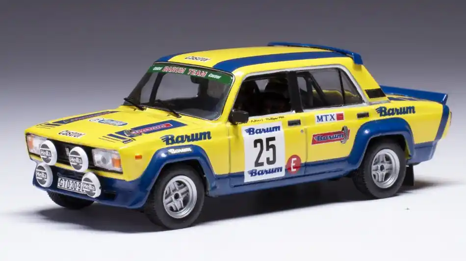 Kihagyhatatlan ajánlat Lada 2105 MTX (éjszakai) n.25 Rally Barum 1983 M. Lank - M. Tyce