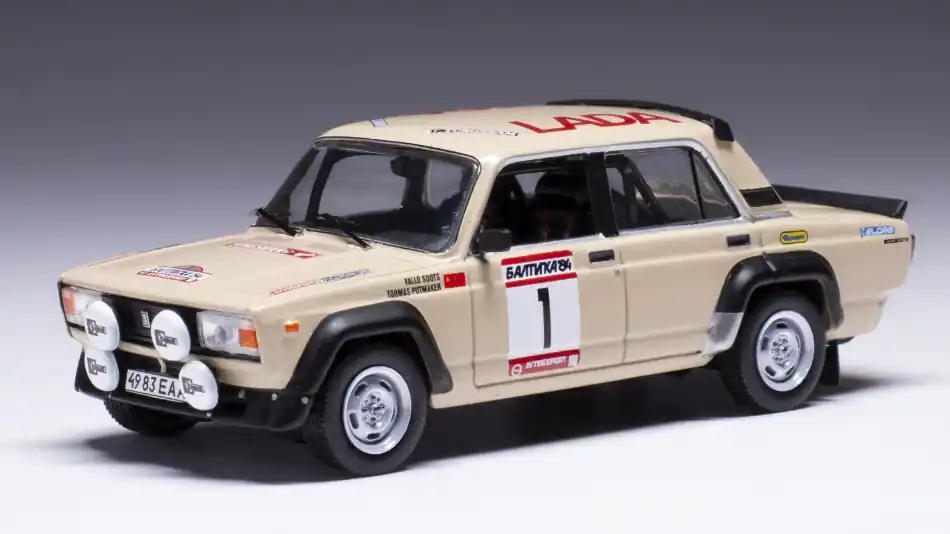 Népszerű Lada 2105 VFTS (éjszakai) n.1 Rally Baltika 1984 V. Soots - T. Putmaker