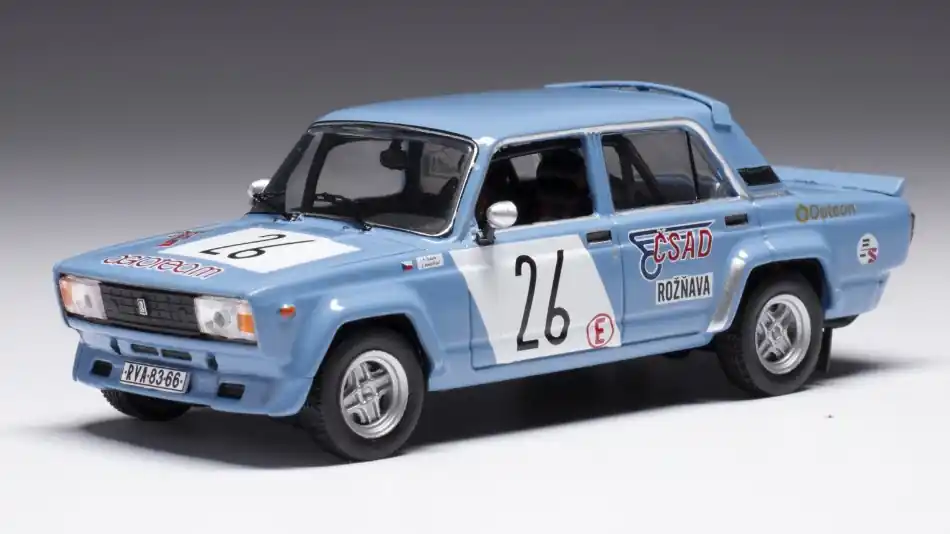 Árcsökkenés Lada 2105 VFTS n.26 Rally Pribram 1986 J. Rakottyai - E. Slavik