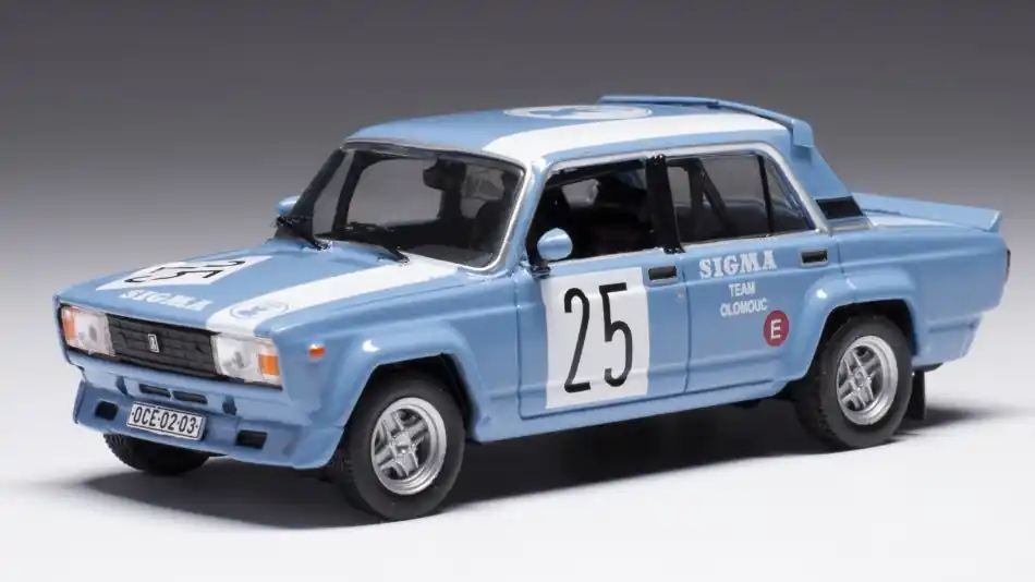 Outlet Lada 2105 VFTS n.25 Rally Pribram 1986 V. Chlustina - M. Hrbek