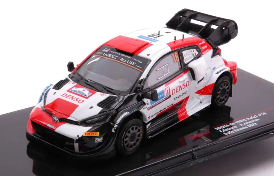 Toyota Yaris GR n.18 Rally Estland 2022 T. Katsuta - A. Johnston Végkiárusítás