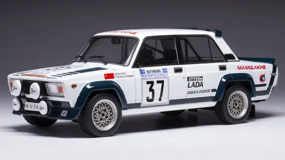 Prémium Lada 2105 VFTS n.37 Rally Acropolis 1983 H. Ohu - T. Diener