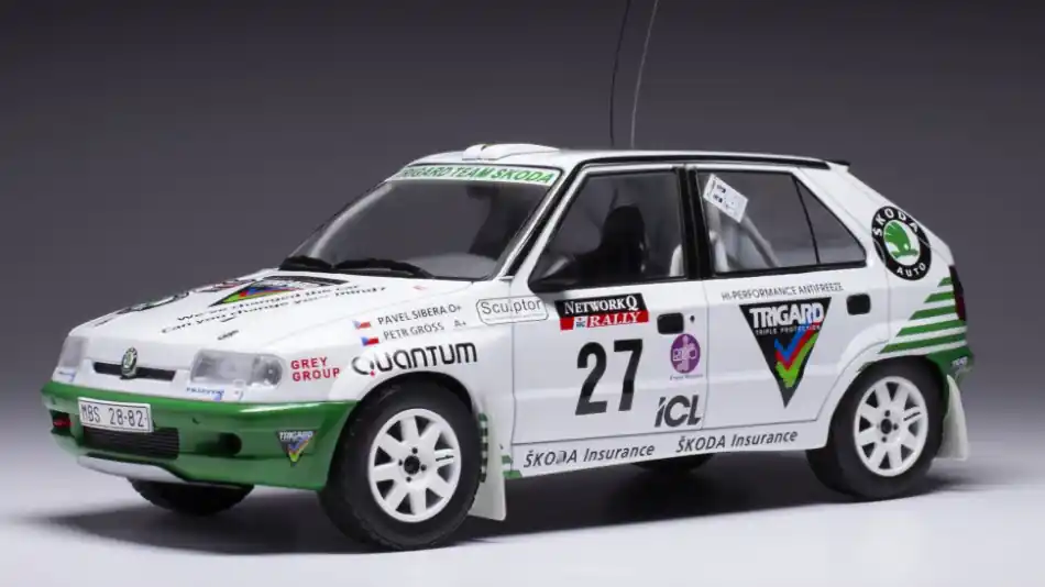 Nézd meg most Skoda Felicia n.27 Rally RAC Lombard 1995 P. Sibera - P. Gross