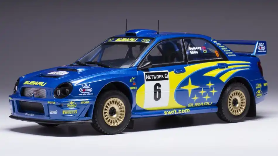 Subaru Impreza S7 WRC n.6 Rally Great Britain 2001 P. Solberg - P. Mills Nézd meg most