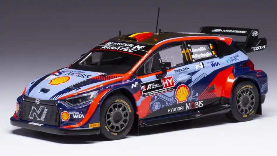 Hyundai i20 N WRC n.11 Acropolis rally 2022 T. Neuville - M. Wydaeghe Rendeld meg most
