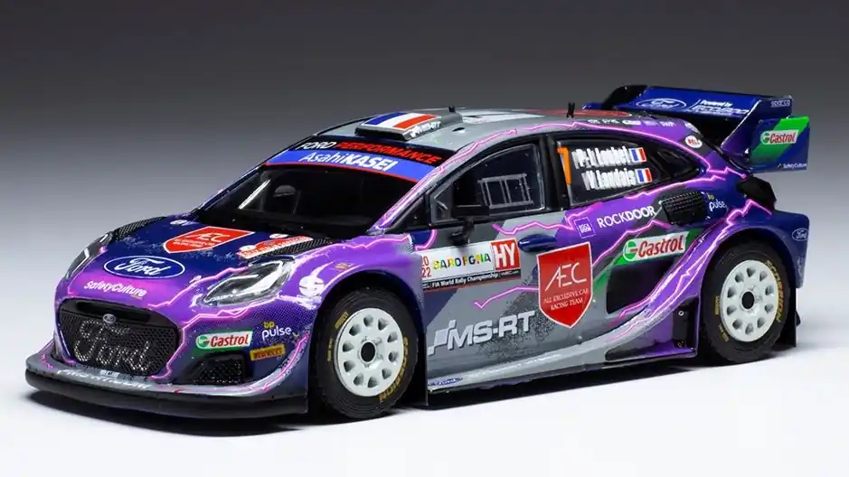 Prémium Ford Puma Rally1 n.7 Rally Sardegna 2022 P.L. Loubet - V. Landais