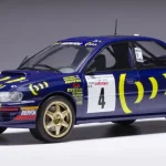 Akció Subaru Impreza 555 WRC n.4 Rally Tour de Corse 1995 C. NcRaec/ D. Ringer