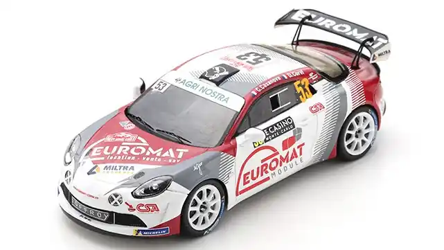 Csak ma Renault Alpine A110 n.53 Rally Monte-Carlo 2022 C. Casanova - D. Corvi