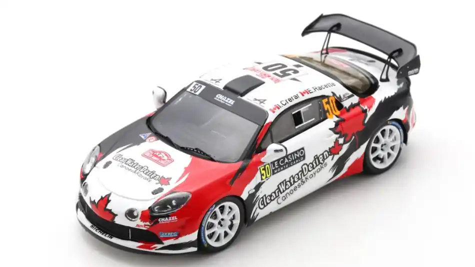 Árengedmény Renault Alpine A110 n.50 Rally Monte-Carlo 2022 I. Crerar - E. Racette