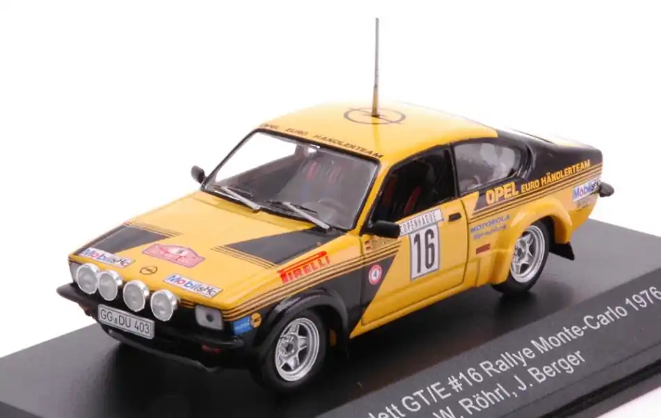 Opel Kadett GT/E (éjszakai) n.16 Rally Monte-Carlo 1976 W. Röhrl - J. Berger Vásárlói kedvenc