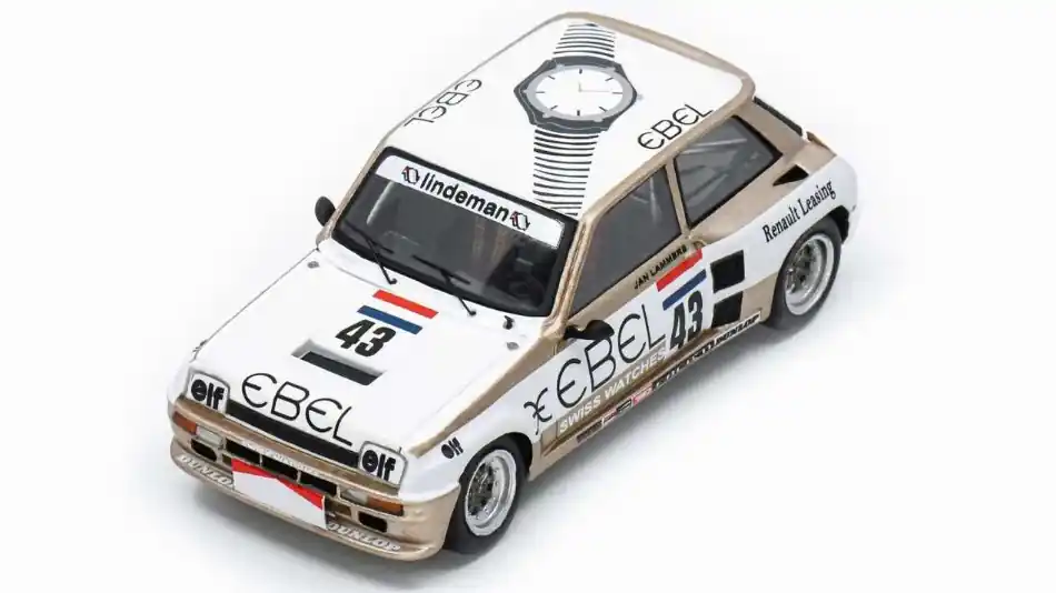 Különleges ajánlat Renault 5 Turbo n.43 Europa Cup 1982 J. Lammers