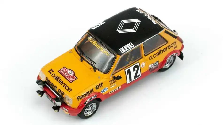 Olcsó Renault 5 Alpine Gr.2 n.12 Rally Monte-Carlo 1978 G. Frequelin - J. Delaval