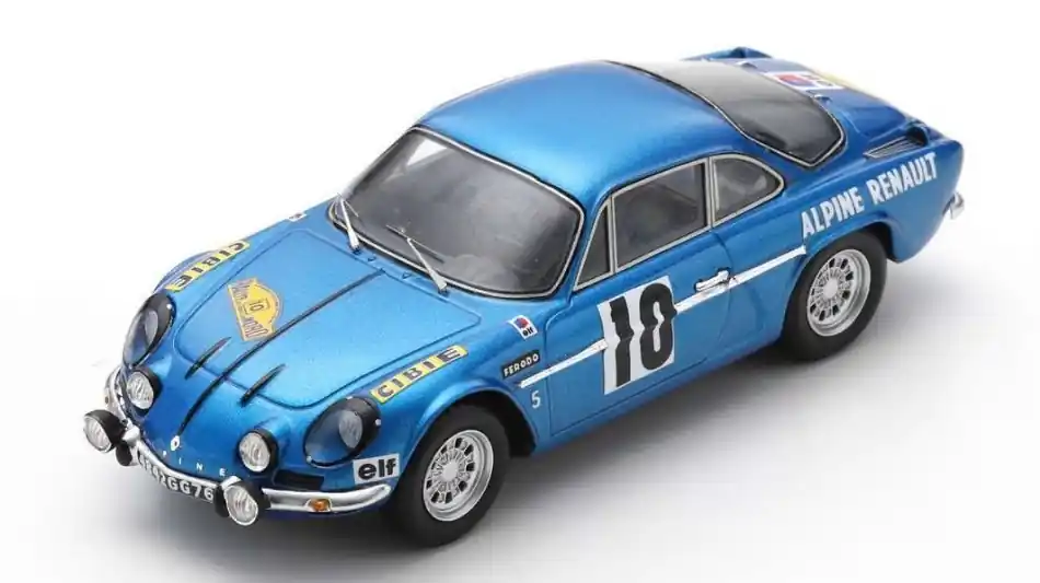 Alpine A110 n.10 Rallye des Routes du Nord 1969 J. Vinatier - M. Call Outlet
