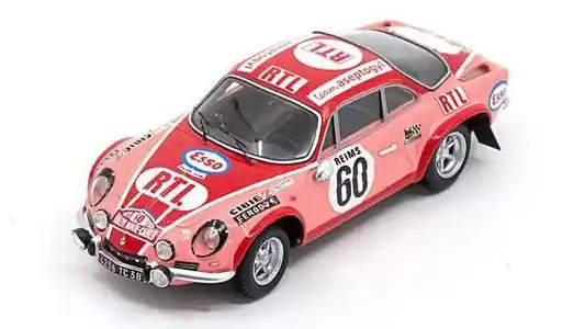Alpine A110 1800 n.60 Rally Monte-Carlo 1972 P. Moss - Carlsson - E. Crellin Szezonális akció