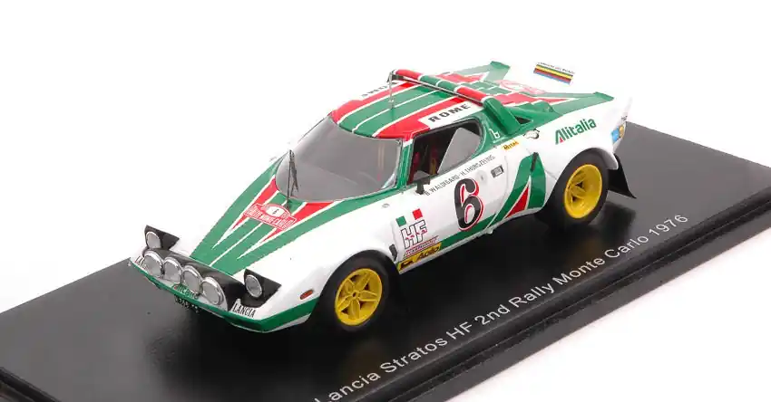 Lancia Stratos HF n.6 Rally Monte-Carlo 1976 B. Waldegaard - H. Thorszelius Expressz szállítás
