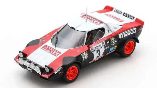 Lancia Stratos HF n.3 European Rally Championship 1978 T. Carello - M. Perissinot Gyors kiszállítás