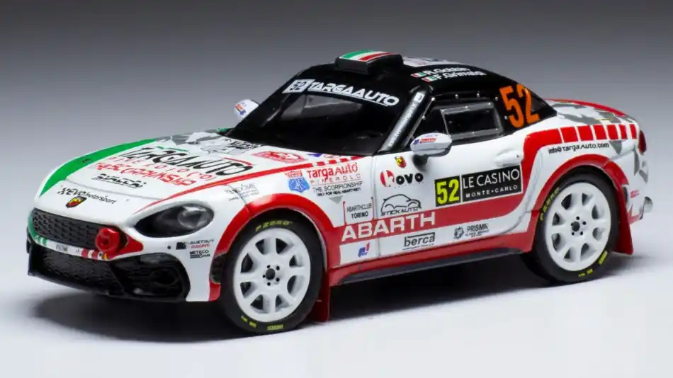 Fiat Abarth 124 RGT n.52 Rally Monte-Carlo 2022 R. Gobbin - F. Grimaldi Szezonális akció
