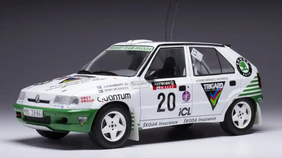 Skoda Felicia n.20 RAC rally 1995 S. Blomqvist - B. Melander Végkiárusítás
