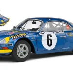 Alpine A110 1600S n.6 Rally Monte-Carlo 1972 J. Candruet - P. Pagani (éjszakai) Korlátozott ajánlat