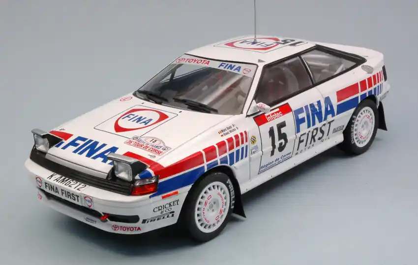 Toyota Celica GT-4 n.15 Rally Tour de Corse 1991 M. Duez - K. Wicha Vedd meg most