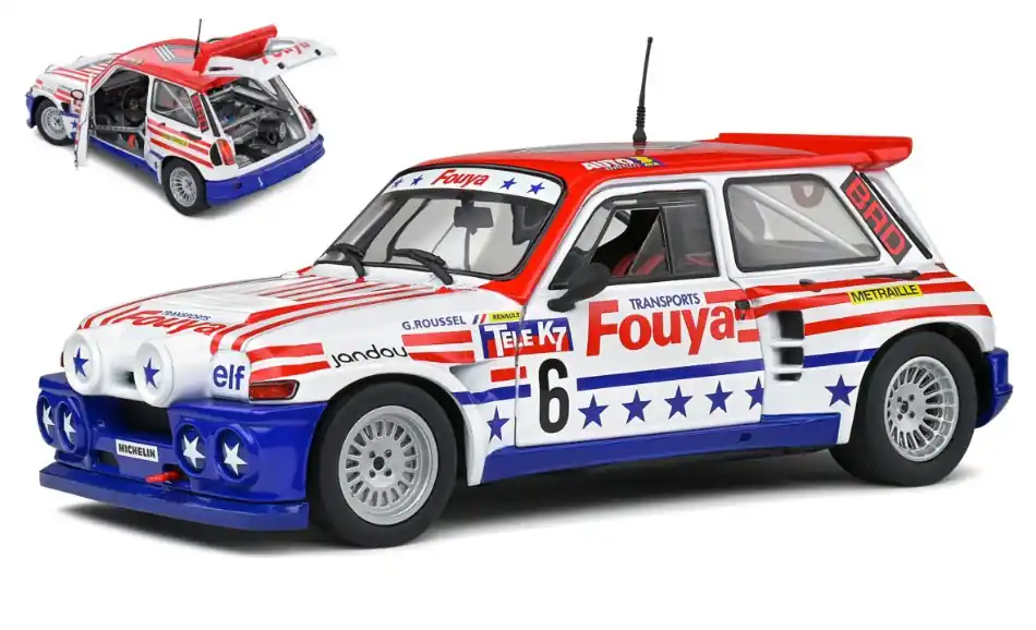 Renault R5 Maxi turbo n.1 Rally Cross 1987 G. Roussel Outlet