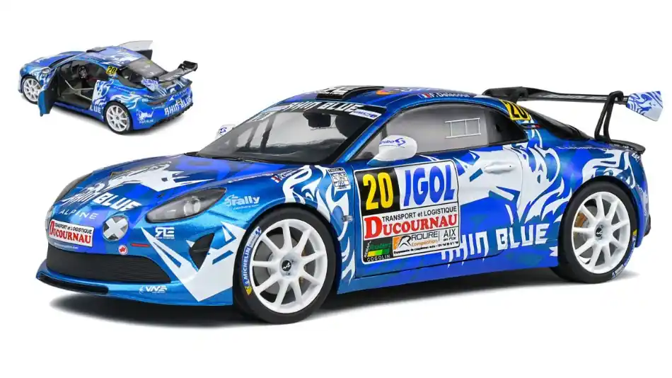 Ne maradj le Alpine A110 (éjszakai) n.20 Rally Du Var 2021 F. Delecour - J.R. Guigonnet