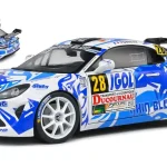 Alpine A110 (éjszakai) n.28 Rally Du Var 2021 P. Delecour - S. de Castelli Utolsó esély