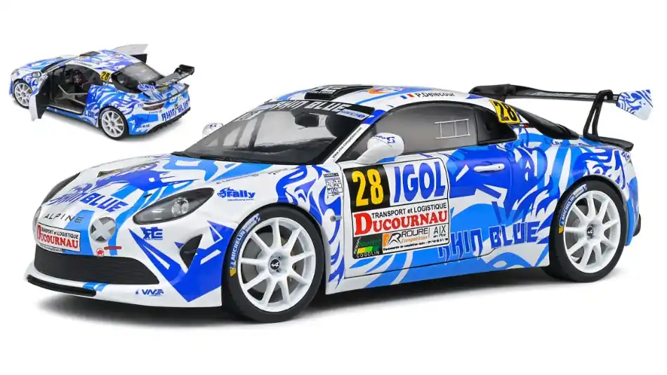 Alpine A110 (éjszakai) n.28 Rally Du Var 2021 P. Delecour - S. de Castelli Utolsó esély