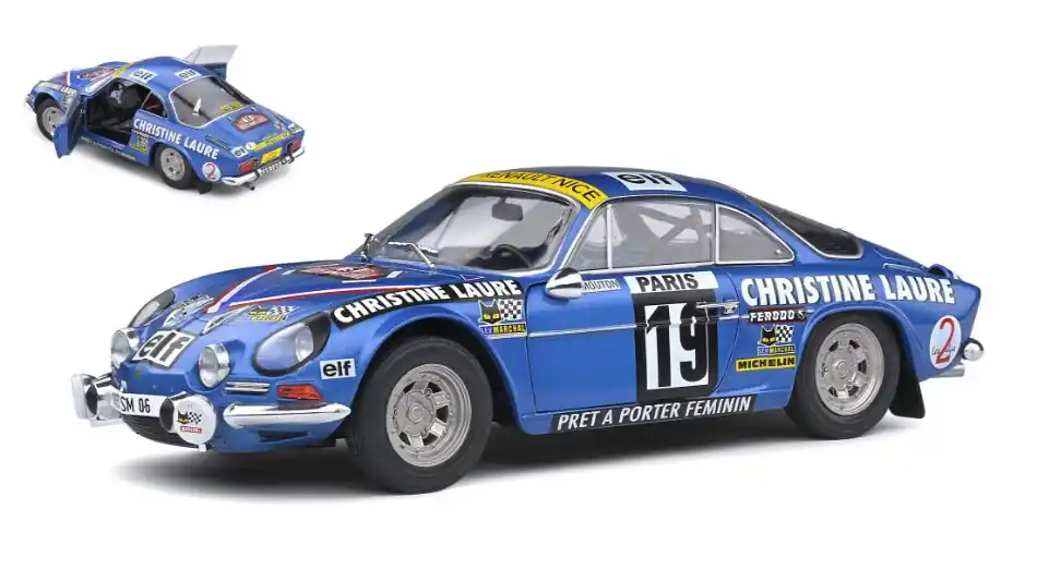 Kedvezményes ár Alpine A110 1600SC n.19 Rally Monte-Carlo 1976 M. Mouton - F. Conconi