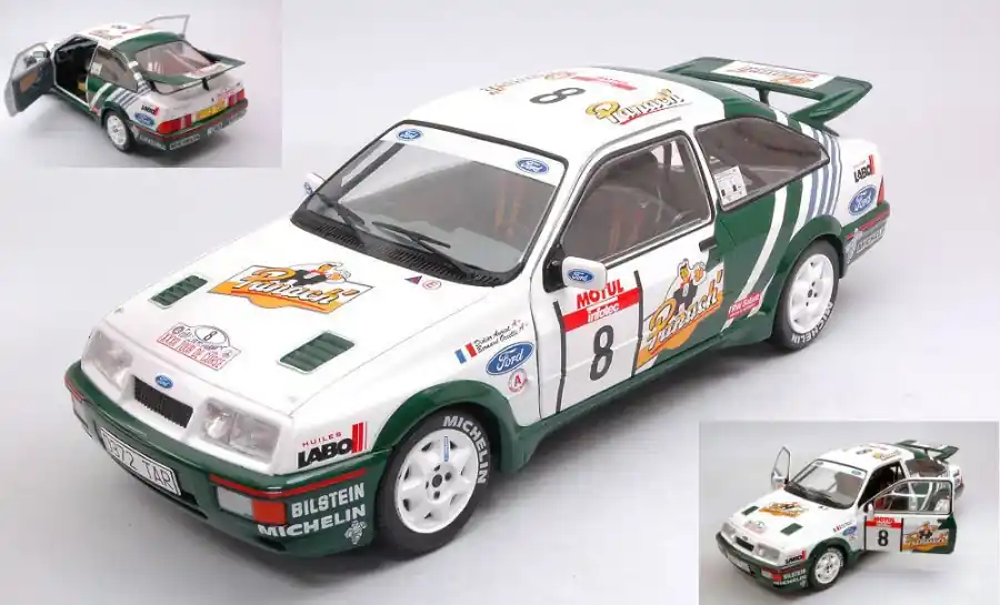 Ford Sierra RS Cosworth n.8 Rally Tour de Corse 1988 D. Auriol - D. Giraudet Kihagyhatatlan ajánlat