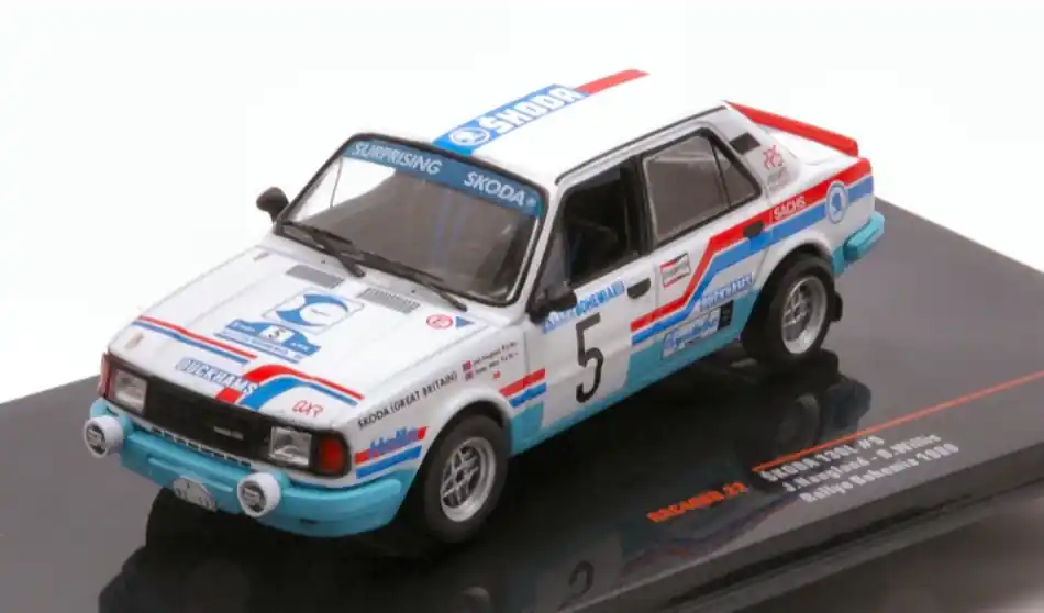 Skoda 130L n.5 Bohemia rally 1988 J. Haugland - B. Willis Expressz szállítás