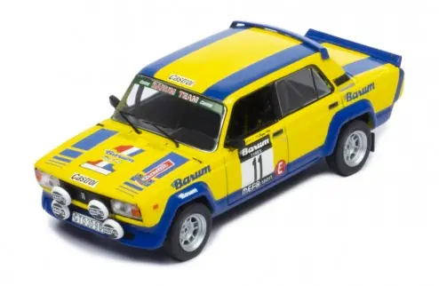 Csak ma Lada 2105 VFTS n.11 Rally Valasska Zima 1984 M. Lank - T. Milo