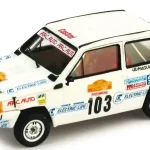 Azonnali szállítás Fiat Panda n.103 Rally Sanremo 1982 C. Galliano - G. Biondi matricakészlettel