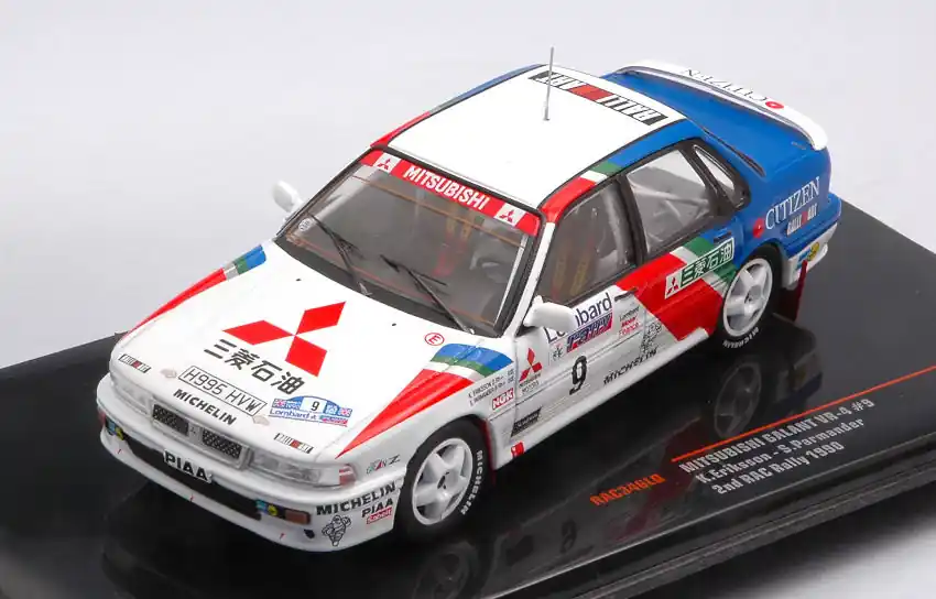 Biztonságos fizetés Mitsubishi Galant VR-4 n.9 Rally Rac 1990 K. Eriksson - S. Parmander