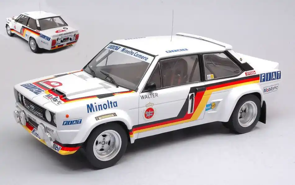 Fiat 131 Abarth n.1 Rally Hunsruck 1979 W. Rohrl - C. Geistdoerfer Biztonságos fizetés