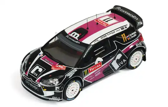 Expressz kézbesítés Citroën DS3 WRC n.11 Monte-Carlo rally 2012 E. Chevailler - P.V Merksteijn