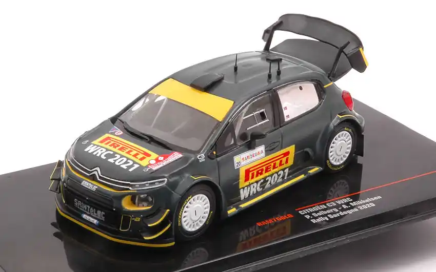 Szuper ajánlat Citroën C3 WRC n.20 Rally Sardegna 2020 P. Solberg - A. Mikkelsen